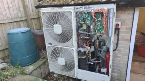 air source heat pump service in Leeds